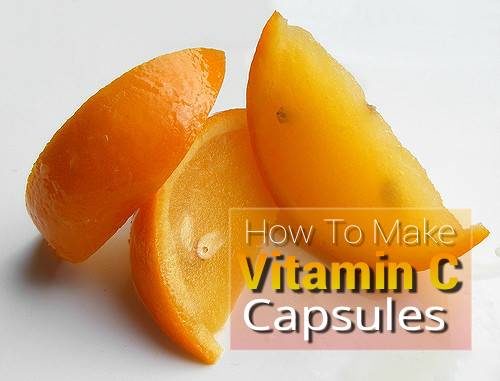 Homemade Vitamin C Capsules