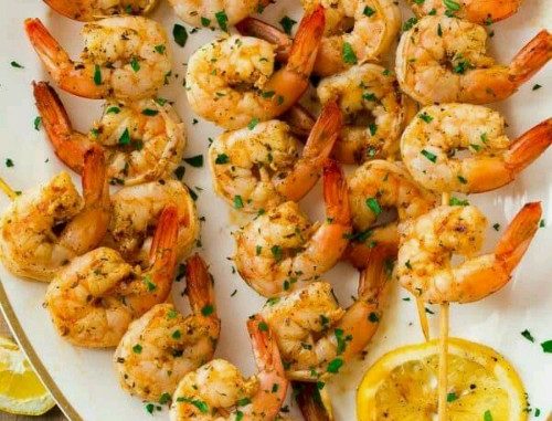 BBQ Grilled Shrimp Skewers Recipe