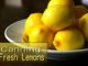 Canning Fresh Lemons