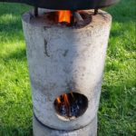 DIY Concrete Rocket Stove