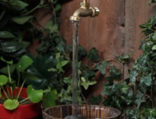 DIY Magic Faucet Fountain