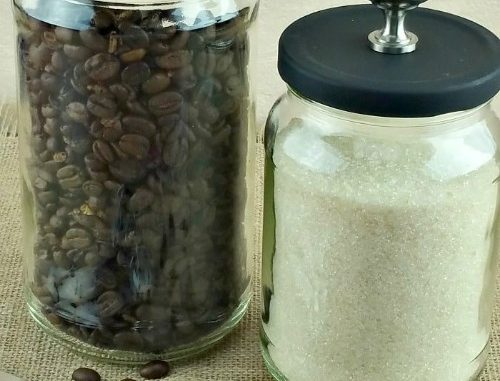 DIY Mason Jar Canisters