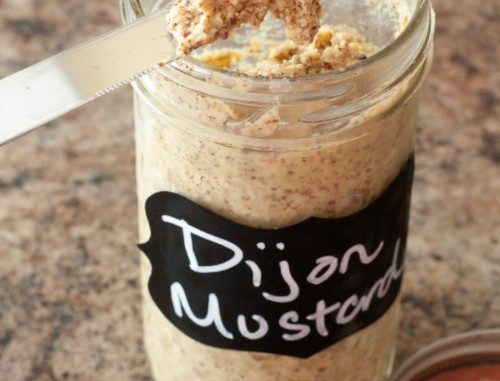 Homemade Dijon Mustard Recipe