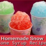 Homemade Snow Cone Syrup Recipe