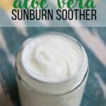 Homemade Sunburn Relief Cream