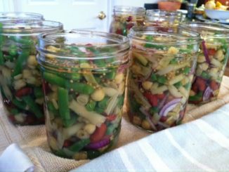 Canning Pickled Three Bean Salad