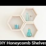 DIY Honeycomb Shelves