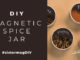 DIY Magnetic Spice Jars