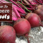 How To Freeze Beets