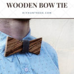 DIY Wooden Bow Ties