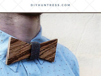 DIY Wooden Bow Ties