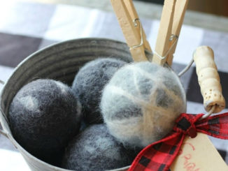 Homemade Wool Dryer Balls