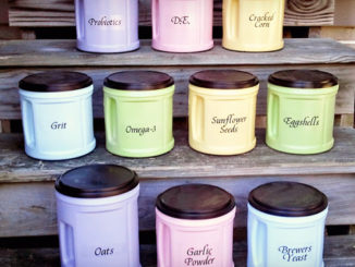 DIY Chicken Feed Supplement Canisters