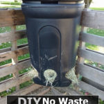 DIY Garbage Can Goat Feeder