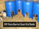 DIY Rain Barrel Goat Kid Beds