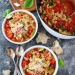 Homemade Minestrone Soup Recipe