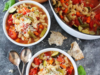 Homemade Minestrone Soup Recipe