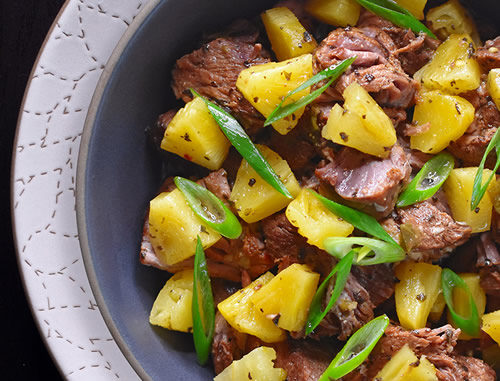 Spicy Pineapple Pork Recipe