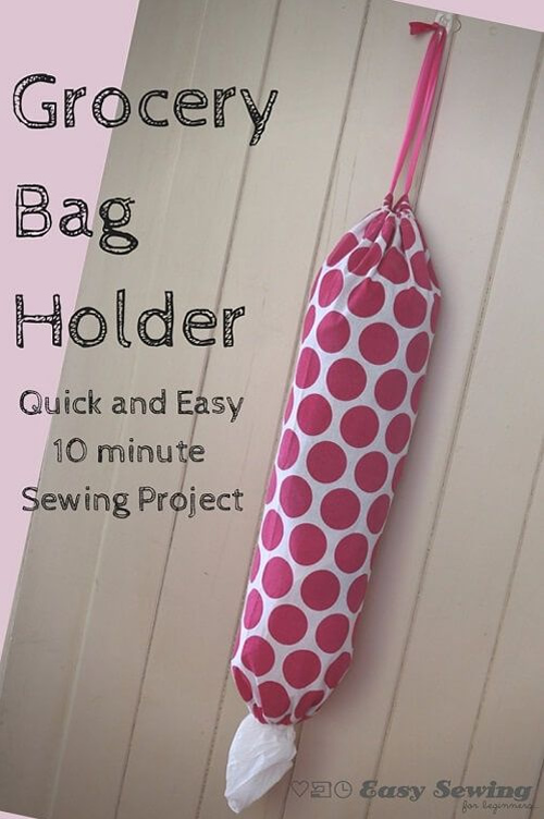DIY Grocery Bag Holder