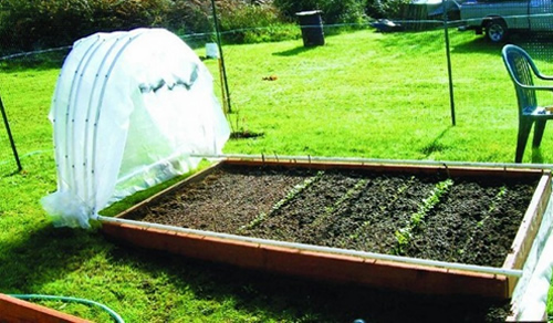 DIY Retractable PVC Hoop House