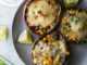 Enchilada Stuffed Grilled Portobello Mushrooms