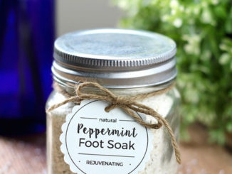 Homemade Peppermint Foot Soak Recipe
