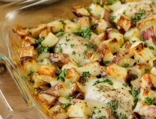 Chicken Potato Bake Recipe