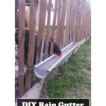 DIY Rain Gutter Chicken Waterer
