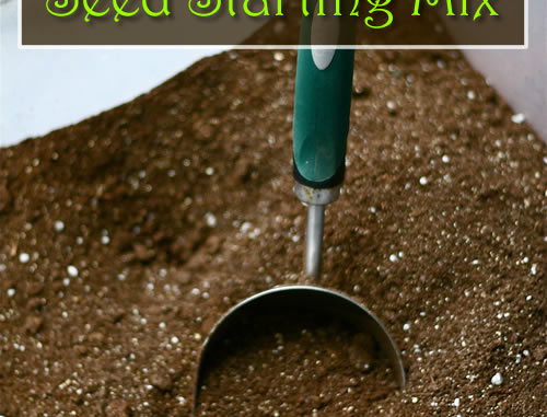 How To Make Your Own Seed Starting Mix