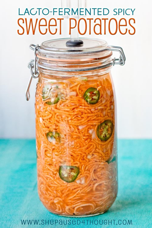 Fermented Spicy Sweet Potatoes