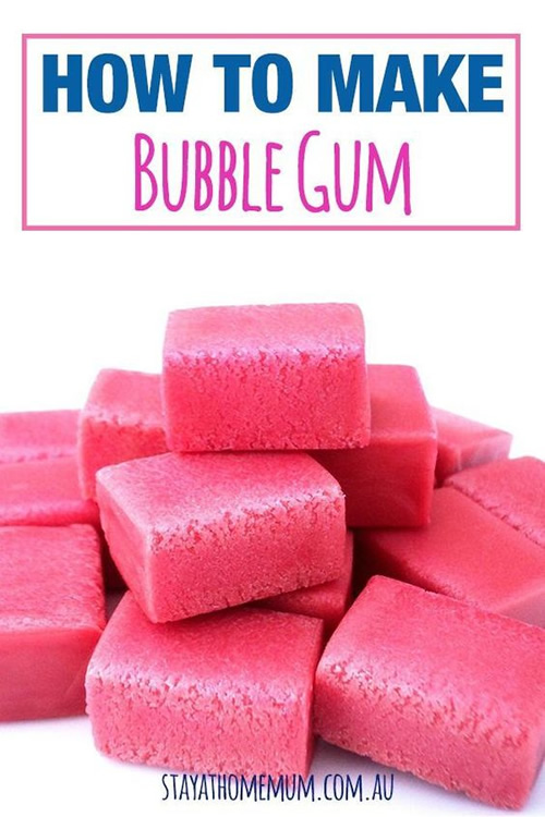 How To Make Bubble Gum Recipe