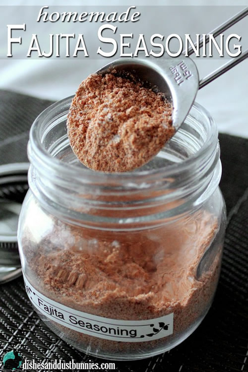 Homemade Fajita Seasoning Mix Recipe