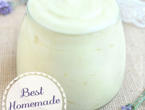 Homemade Body Lotion Recipe