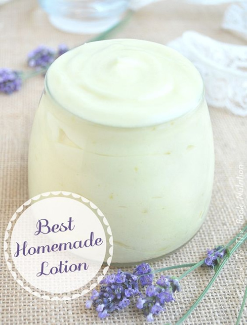 Homemade Body Lotion Recipe