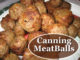 Canning Meatballs Recipe