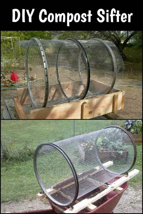DIY Compost Sifter