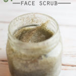 Homemade Aloe Green Tea Face Scrub