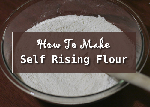 Homemade Self Rising Flour