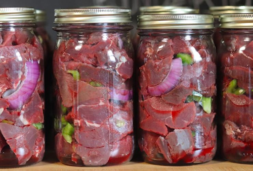 Canning Deer Meat