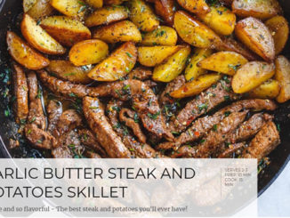 Garlic Butter Steak and Potatoes Skillet Recipe