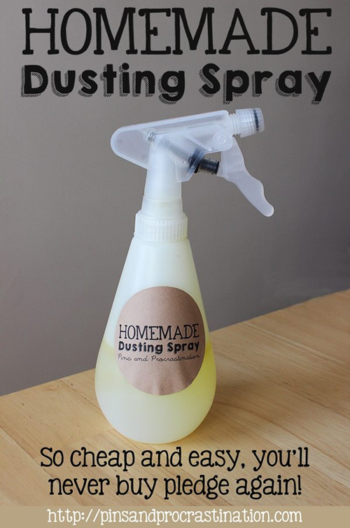 Homemade Dusting Spray Recipe