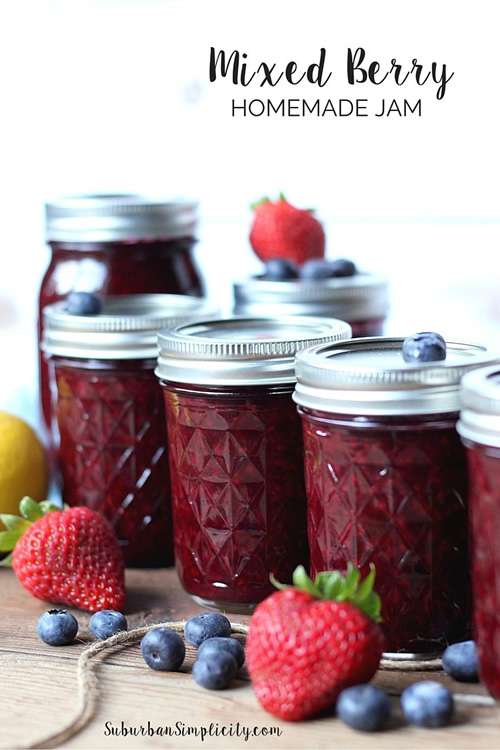 Homemade Mixed Berry Jam Recipe