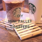 DIY Mini Pallet Coasters