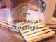 DIY Mini Pallet Coasters