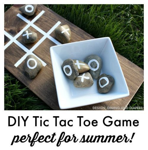 DIY Tic Tac Toe Game