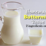 Homemade Buttermilk Recipe