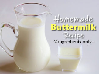 Homemade Buttermilk Recipe