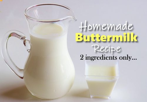 Homemade Buttermilk Recipe