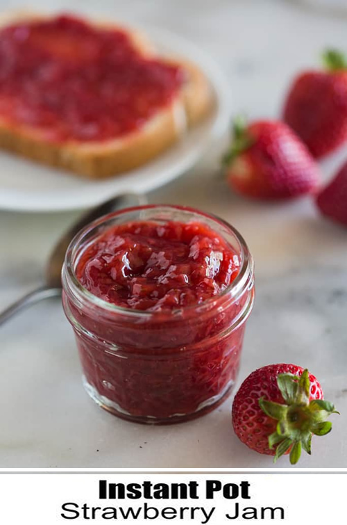 Instant Pot Strawberry Jam Recipe