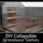 DIY Collapsible Greenhouse Shelves